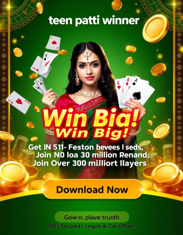 Teen Patti Winner Banner